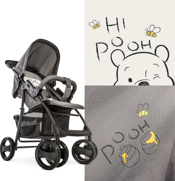 HAUCK Kombi Kinderwagen Shopper SLX Trioset, Pooh Cuddles 8