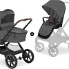 HAUCK Kombikinderwagen Walk N Care Air Set, Dark Grey 32