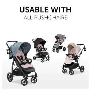 HAUCK Sitzauflage Für Kinderwagen, Bambi, Rose 28