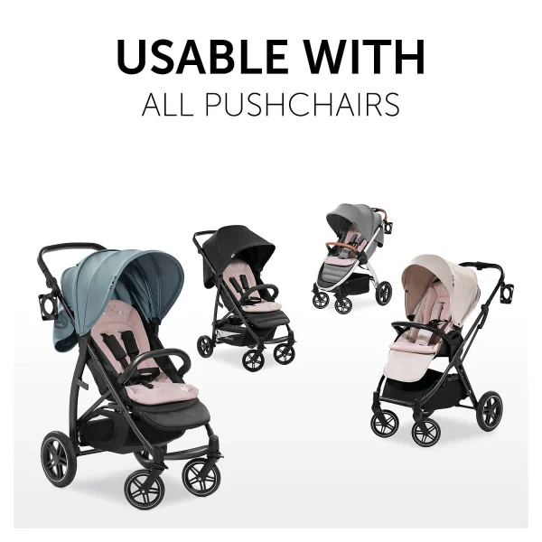 HAUCK Sitzauflage Für Kinderwagen, Bambi, Rose 10