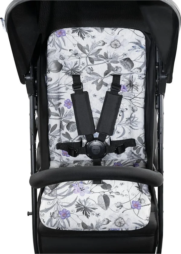 HAUCK Sitzauflage Für Kinderwagen, Floral Grey 6