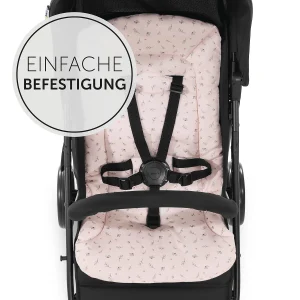 HAUCK Sitzauflage Pushchair Seat Liner, Flowers Rose 22