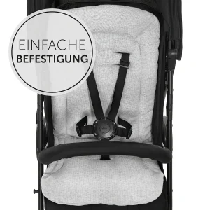 HAUCK Sitzauflage Pushchair Seat Liner, Light Grey 24