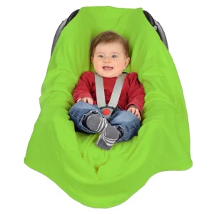 Hoppediz Einschlagdecke Babyschale Babydecke Aus Baumwolle ( Frottee) In Apfel 7