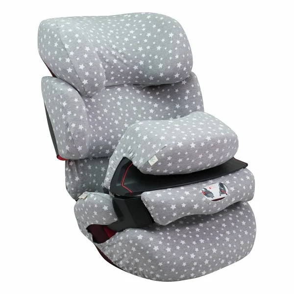 Janabebé By Jyoko Abdeckung Kompatibel Mit Cybex Pallas Fix, 2 Fix In White Star 5