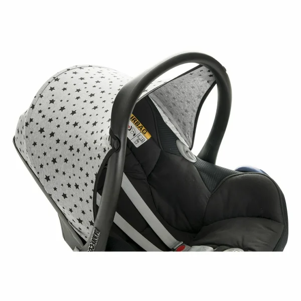 Janabebé By Jyoko Haube Kompatibel Mit Maxi Cosi Cabriofix In Black Star 5