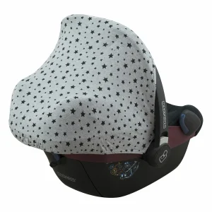 Janabebé By Jyoko Haube Kompatibel Mit Maxicosi Pebble Und Bebe Confort In Black Star 8