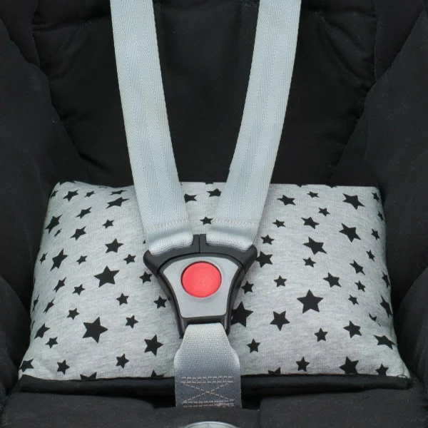 Janabebé By Jyoko Universal-Reduzierkissen Für Babyschale Und Babywanne In Black Star 5