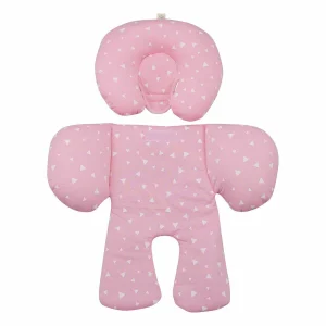 Janabebé By Jyoko Universal-Reduzierkissen Für Babyschale Und Babywanne In Pink Sparkles 15