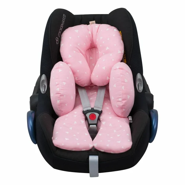 Janabebé By Jyoko Universal-Reduzierkissen Für Babyschale Und Babywanne In Pink Sparkles 1