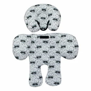 Janabebé By Jyoko Universal-Reduzierkissen Für Babyschale Und Babywanne In Raccoon 15