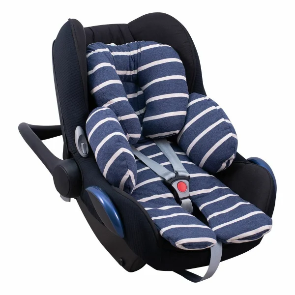 Janabebé By Jyoko Universal-Reduzierkissen Für Babyschale Und Babywanne In Sailor Stripes 4