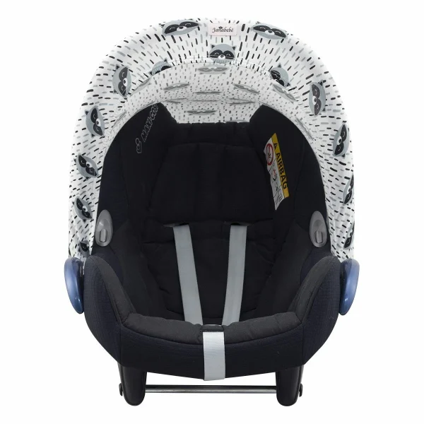 Janabebé By Jyoko Universalhaube Für Maxi Cosi Group 0 Babytrage In Raccoon 5