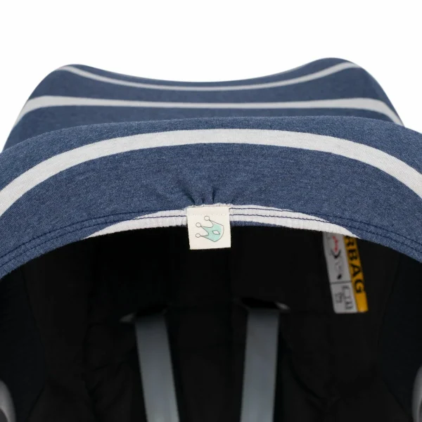 Janabebé By Jyoko Universalhaube Für Maxi Cosi Group 0 Babytrage In Sailor Stripes 6