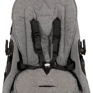 Kaiser Naturfellprodukte Komfort Sitzauflage Crown Für Kinderwagen Und Buggy, Anthracite Melange 6