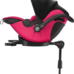 KIDDY Babyschale Evoluna I-Size 2 Inkl. Isofix-Base 2, Berry Pink 7