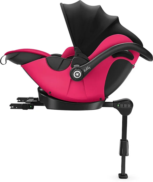 KIDDY Babyschale Evoluna I-Size 2 Inkl. Isofix-Base 2, Berry Pink 3