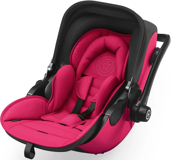 KIDDY Babyschale Evoluna I-Size 2 Inkl. Isofix-Base 2, Berry Pink 4