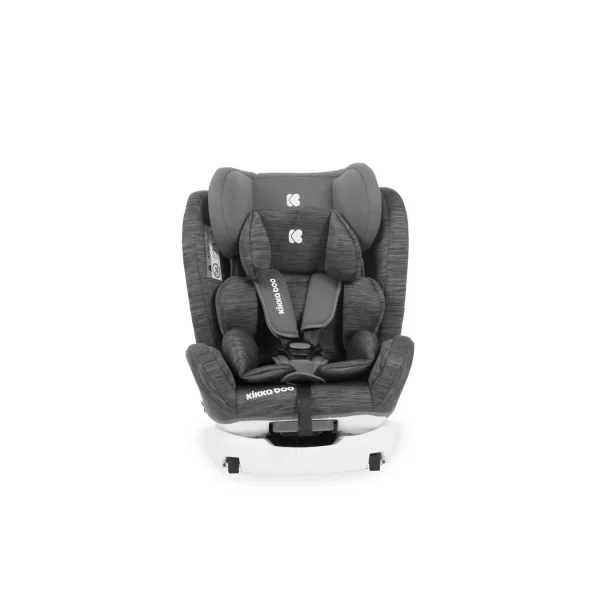 Kikkaboo Kindersitz 4 Fix Double Isofix In Grau 3