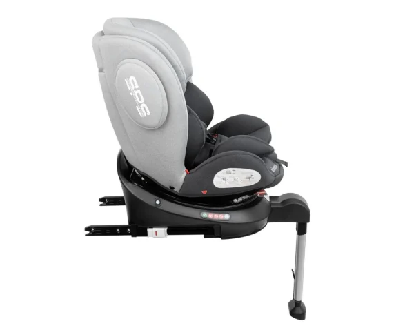 Kikkaboo Kindersitz Rondo Isofix In Grau 4