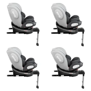 Kikkaboo Kindersitz Rondo Isofix In Grau 13