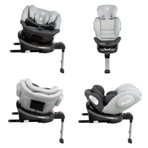 Kikkaboo Kindersitz Rondo Isofix In Grau 15