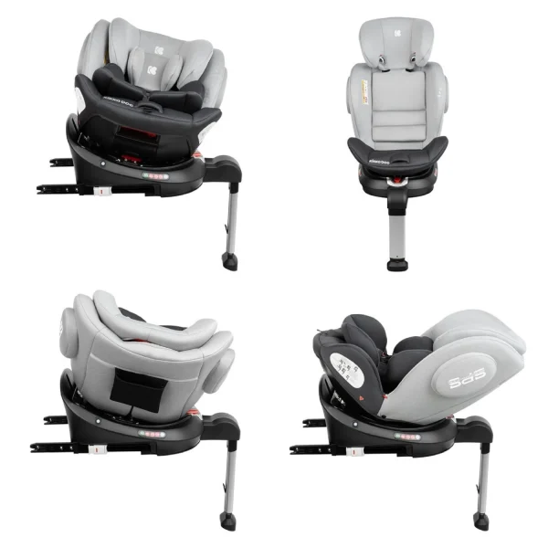 Kikkaboo Kindersitz Rondo Isofix In Grau 6