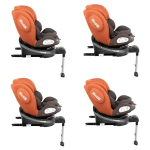 Kikkaboo Kindersitz Rondo Isofix In Orange 13