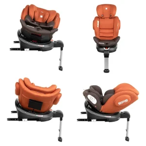 Kikkaboo Kindersitz Rondo Isofix In Orange 15