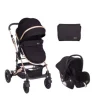 Kikkaboo Kinderwagen 3 In 1 Amaia In Schwarz 25