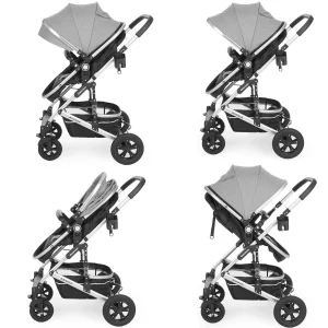 Kikkaboo Kinderwagen 3 In 1 Amaia In Schwarz 12