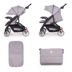 Kikkaboo Kinderwagen Airy In Grau 12