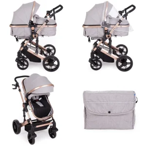 Kikkaboo Kinderwagen Darling 3 In 1 In Grau 8