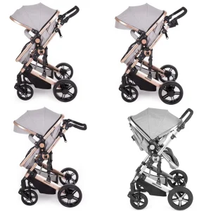 Kikkaboo Kinderwagen Darling 3 In 1 In Grau 10