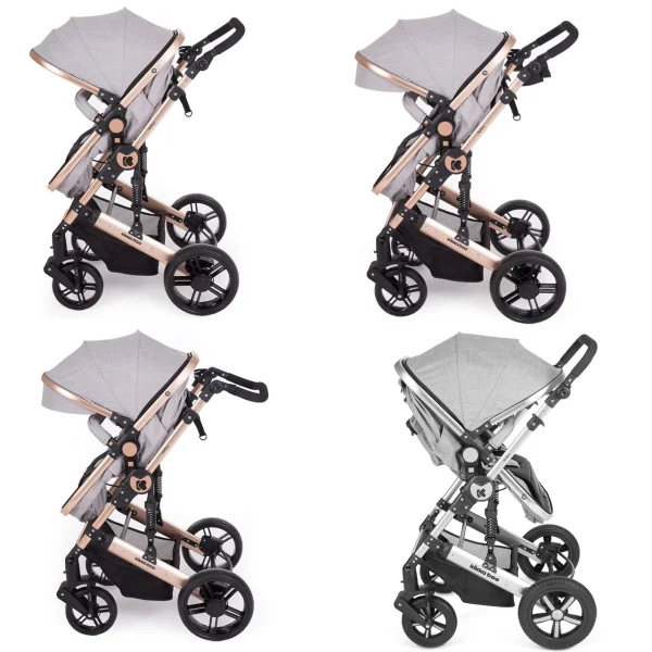 Kikkaboo Kinderwagen Darling 3 In 1 In Grau 4