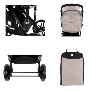 Kikkaboo Kinderwagen Juno In Natur 10