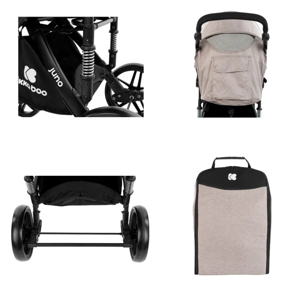 Kikkaboo Kinderwagen Juno In Natur 4