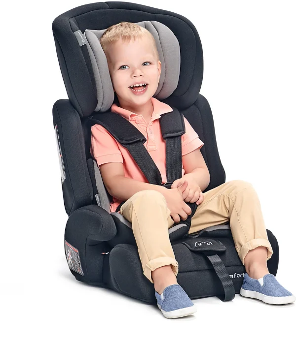 Kinderkraft Kinderautositz Comfort Up, Grau 8