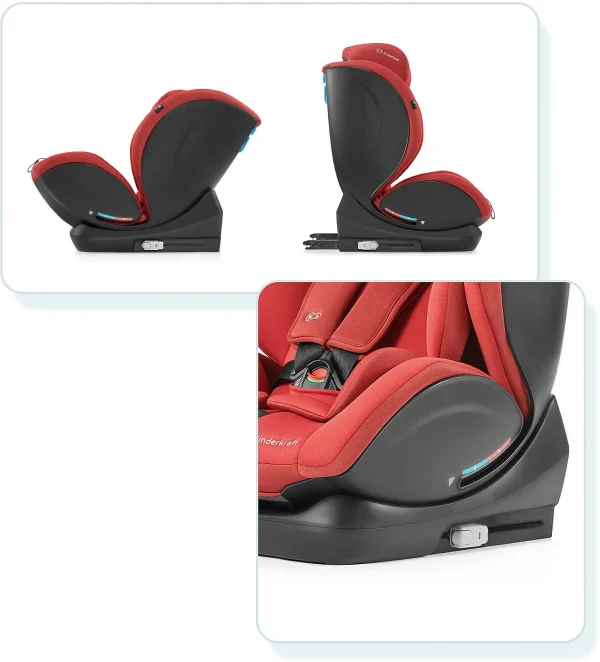 Kinderkraft Kinderautositz MyWay Mit Isofix-System, Rot 10