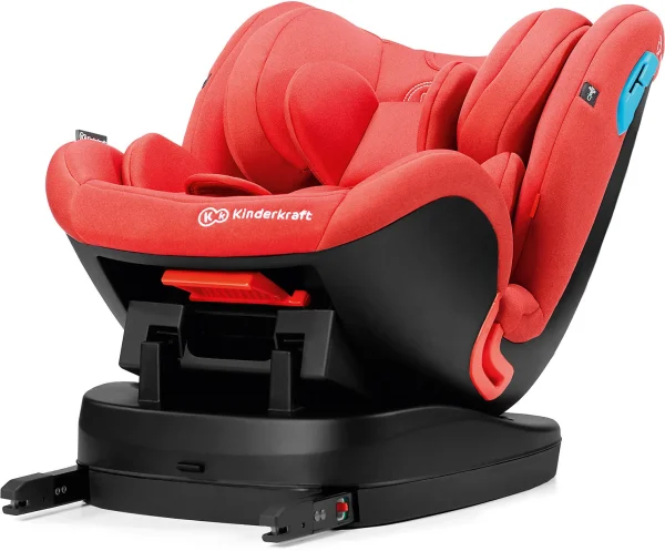 Kinderkraft Kinderautositz Vado Mit Isofix-System, Rot 9