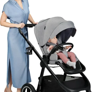 Kinderkraft Kinderwagen EVERYDAY 2in1, Grau/anthrazit 18