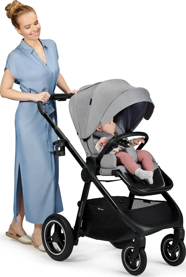 Kinderkraft Kinderwagen EVERYDAY 2in1, Grau/anthrazit 5