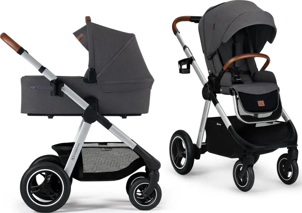 Kinderkraft Kinderwagen EVERYDAY 2in1, Grau/anthrazit 7