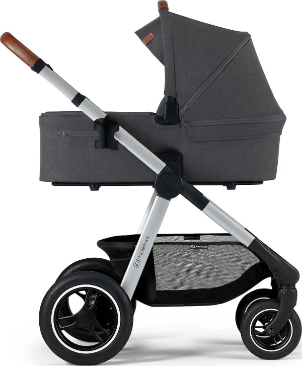 Kinderkraft Kinderwagen EVERYDAY 2in1, Grau/anthrazit 8