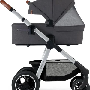 Kinderkraft Kinderwagen EVERYDAY 2in1, Grau/anthrazit 28