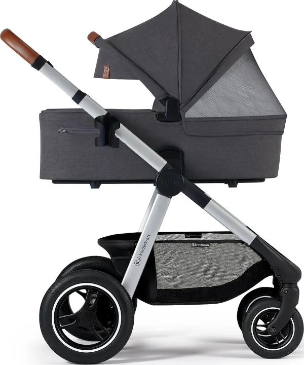 Kinderkraft Kinderwagen EVERYDAY 2in1, Grau/anthrazit 10