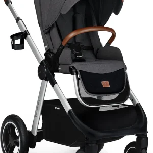 Kinderkraft Kinderwagen EVERYDAY 2in1, Grau/anthrazit 30