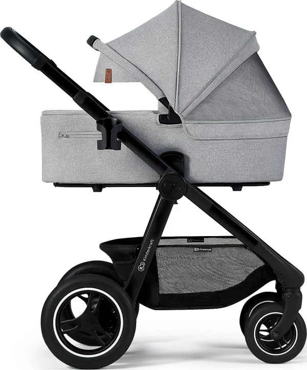 Kinderkraft Kinderwagen EVERYDAY 2in1, Hellgrau 10