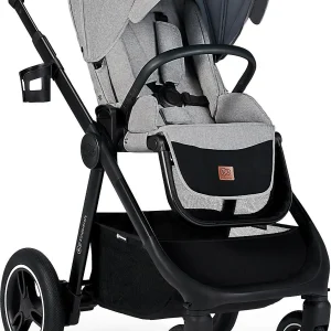 Kinderkraft Kinderwagen EVERYDAY 2in1, Hellgrau 30