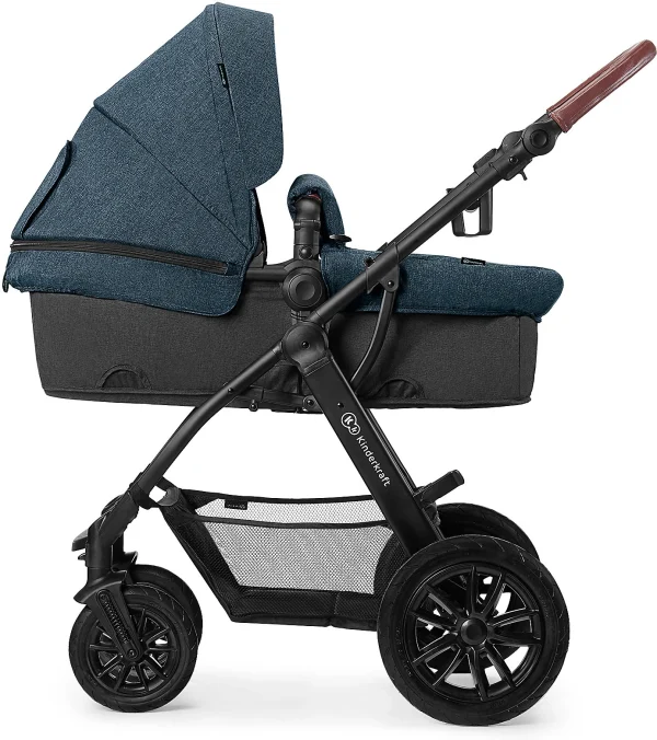 Kinderkraft Kinderwagen Xmoov, Multifunktional, 3in1, Denim 4